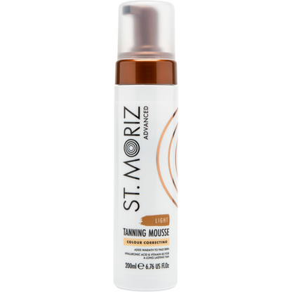 St. Moriz Advanced Colour Correcting Tanning Mousse Light 200ml