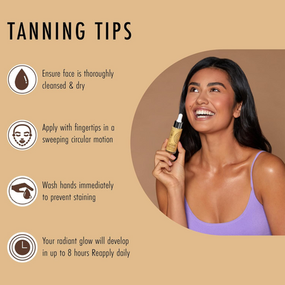 St. Moriz Professional Prime & Glow Face Tan Serum 25ml