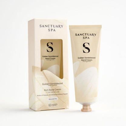 Sanctuary Spa Golden Sandalwood Rich Hand Cream 60ml