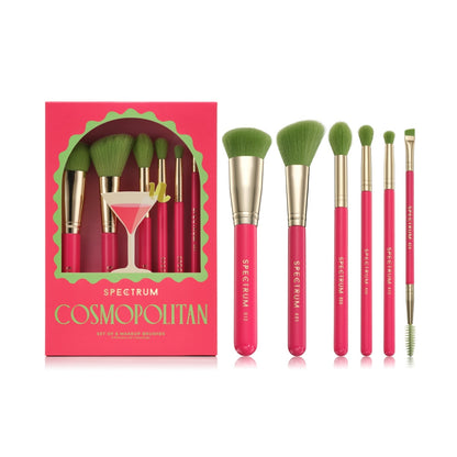 Spectrum Collections Cosmopolitan 6 Piece Makeup Brush Set