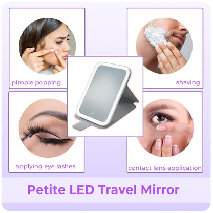 StylPro On Tour Petite Travel LED Mirror