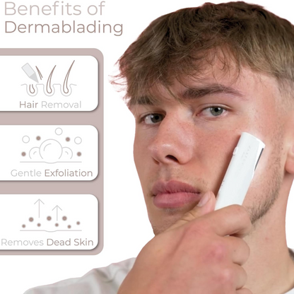 StylPro 2-In-1 Light Up Sonic Dermaplane & Trimmer