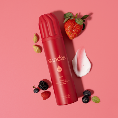 Sundae Whipped Shower Foam Very Berry 265ml