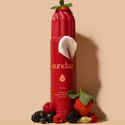 Sundae Whipped Shower Foam Very Berry 265ml