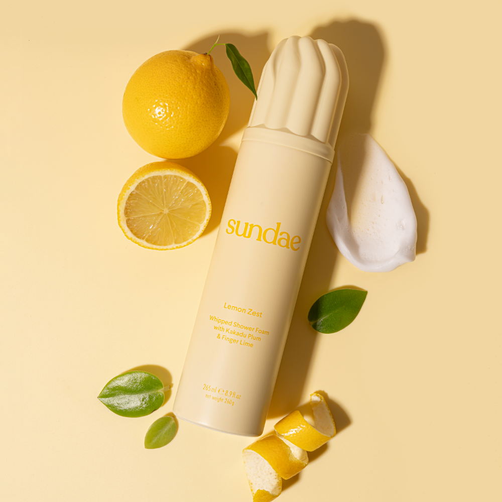 Sundae Whipped Shower Foam Lemon Zest 265ml