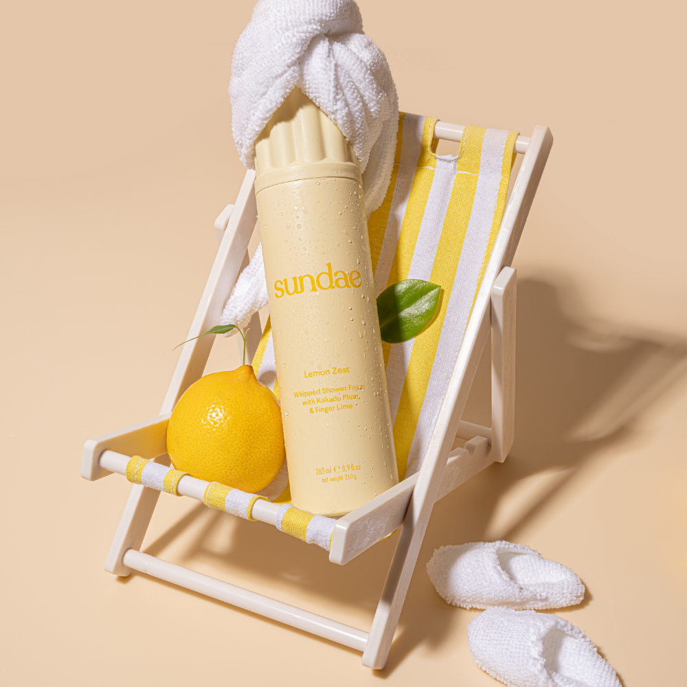 Sundae Whipped Shower Foam Lemon Zest 265ml
