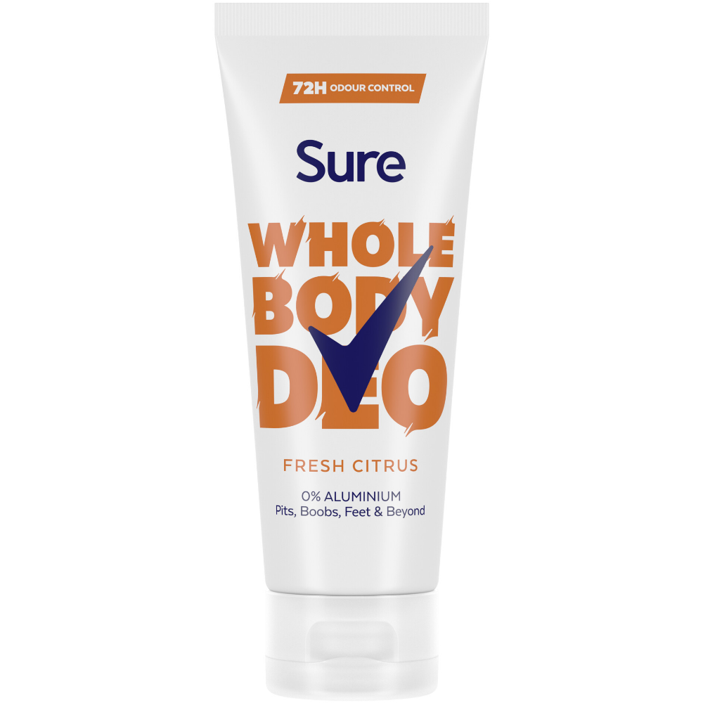Sure Whole Body Deo 72h Fresh Citrus Deodorant Cream 75ml