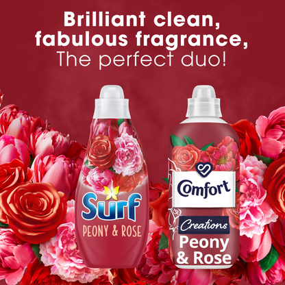 Surf Peony & Rose Concentrated Liquid Laundry Washing Detergent 24 Washes 648ml