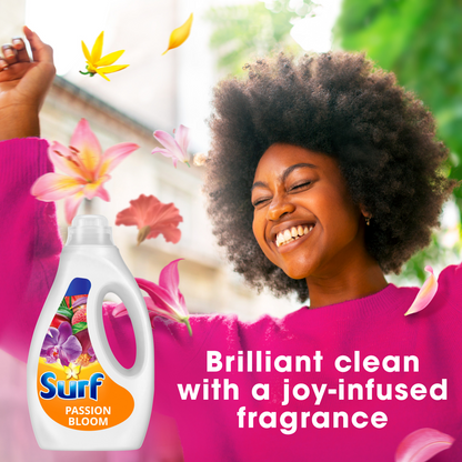Surf Passion Bloom Concentrated Liquid Laundry Washing Detergent 95 Washes 2500ml