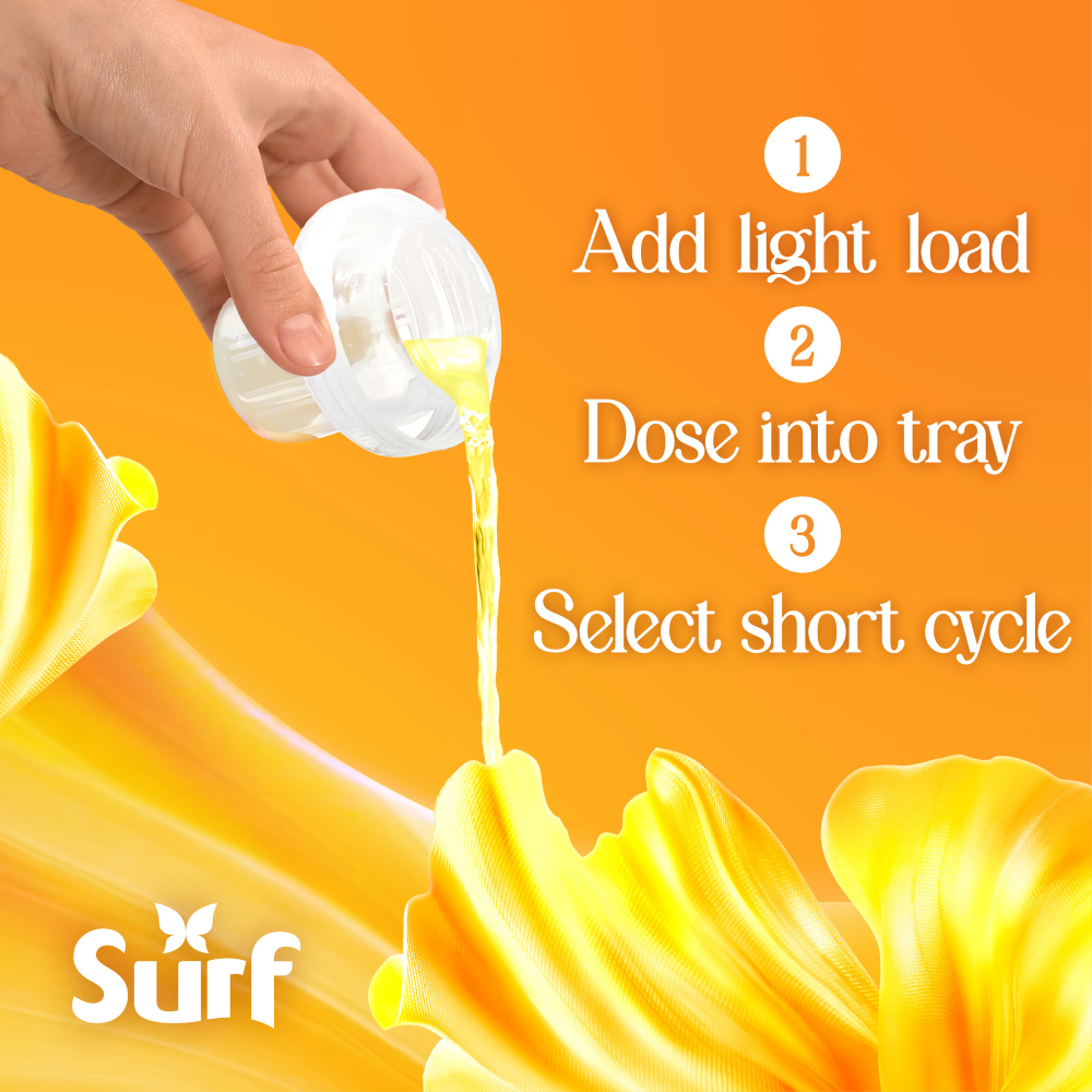 Surf Magnifi-Scent Wash Sunshine Blossom Liquid Laundry Washing Detergent 55 Washes 1485ml