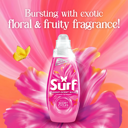 Surf Magnifi-Scent Wash Floral Fusion Liquid Laundry Washing Detergent 31 Washes 837ml