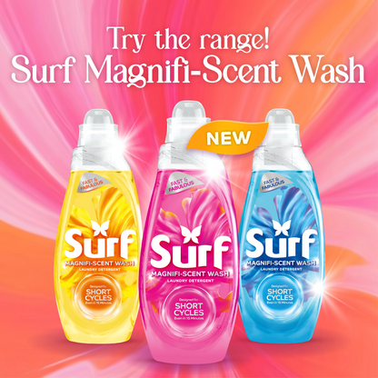 Surf Magnifi-Scent Wash Floral Fusion Liquid Laundry Washing Detergent 31 Washes 837ml