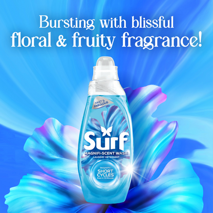 Surf Magnifi-Scent Wash Aqua Bliss Liquid Laundry Washing Detergent 31 Washes 837ml