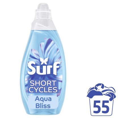 Surf Magnifi-Scent Wash Aqua Bliss Liquid Laundry Washing Detergent 55 Washes 1458ml