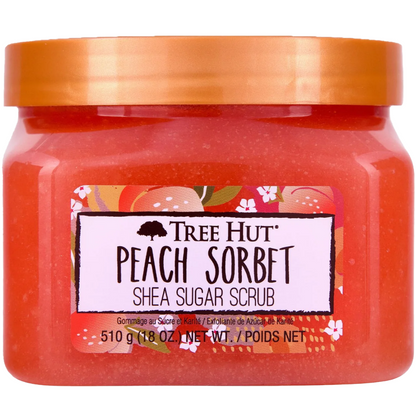 Tree Hut Shea Sugar Scrub Peach Sorbet 510g