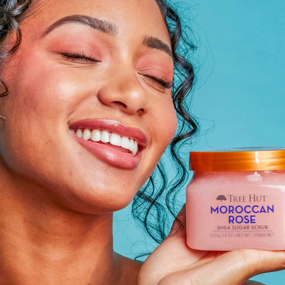Tree Hut Shea Sugar Scrub Moroccan Rose 510g