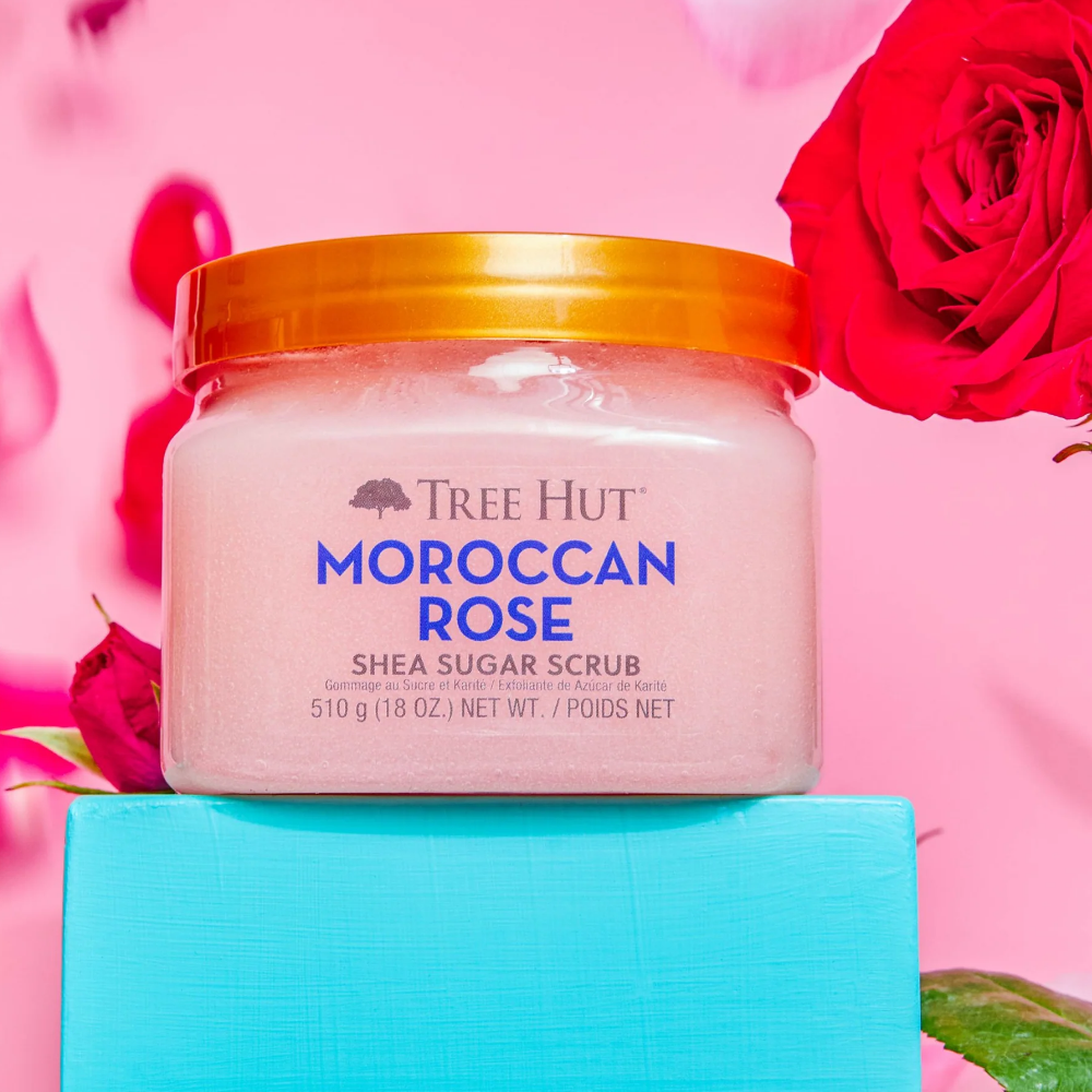 Tree Hut Shea Sugar Scrub Moroccan Rose 510g