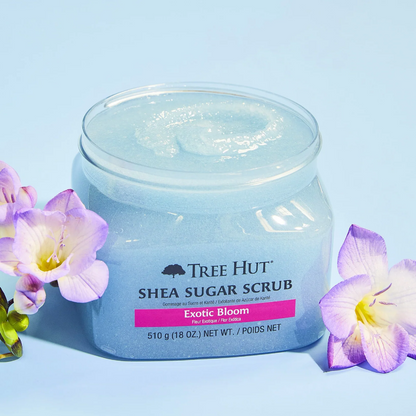 Tree Hut Shea Sugar Scrub Exotic Bloom 510g