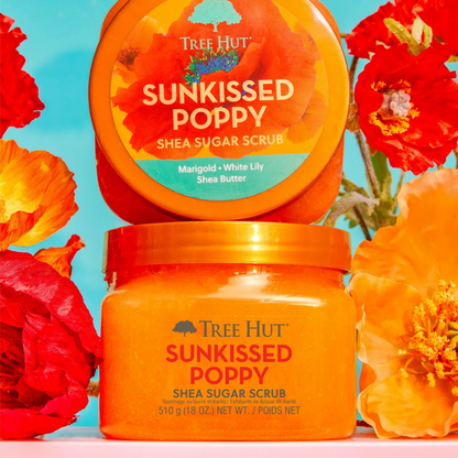 Tree Hut Shea Sugar Scrub Sunkissed Poppy 510g