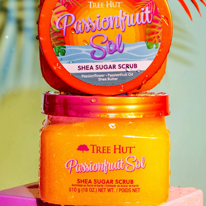 Tree Hut Shea Sugar Scrub Passionfruit Sol 510g