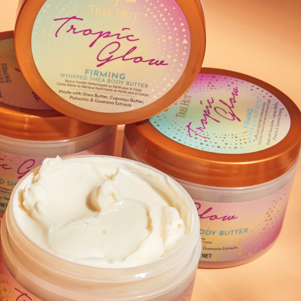 Tree Hut Firming Whipped Shea Body Butter Tropic Glow 240g