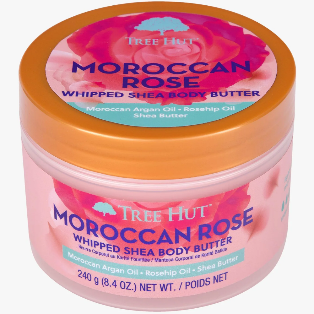 Tree Hut Whipped Shea Body Butter Moroccan Rose 240g