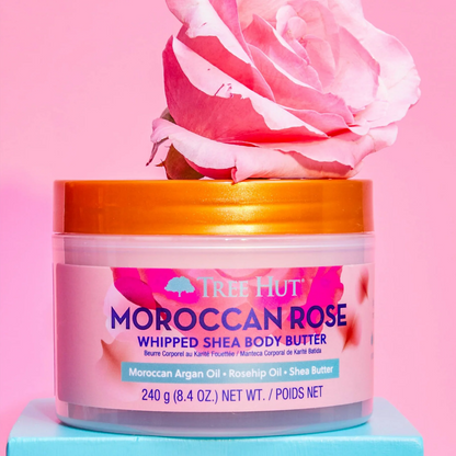 Tree Hut Whipped Shea Body Butter Moroccan Rose 240g