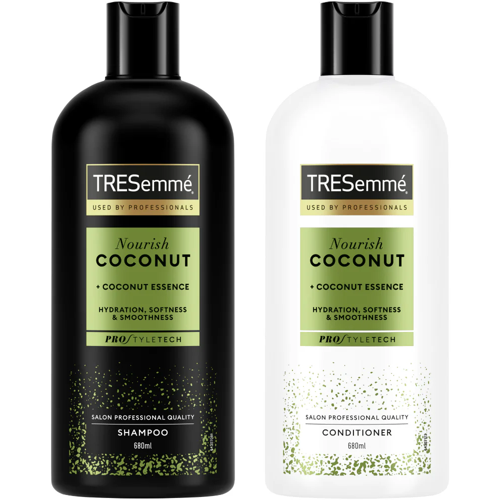 TRESEmme Nourish Coconut Shampoo & Conditioner Twin 2 x 680ml