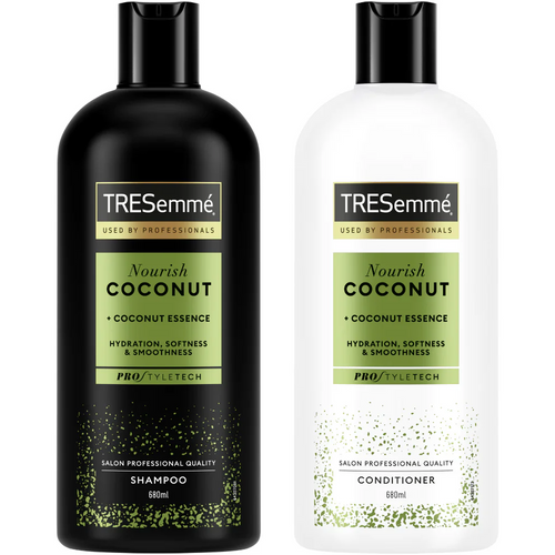 TRESEmme Nourish Coconut Shampoo & Conditioner Twin 2 x 680ml