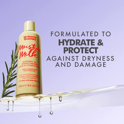 Umberto Giannini Moisture Milk Rosemary Oil Strengthening Leave-In Conditioner 250ml