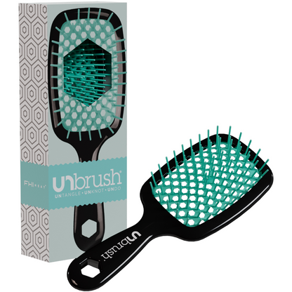 UNbrush Detangling Hair Brush Lagoon Teal