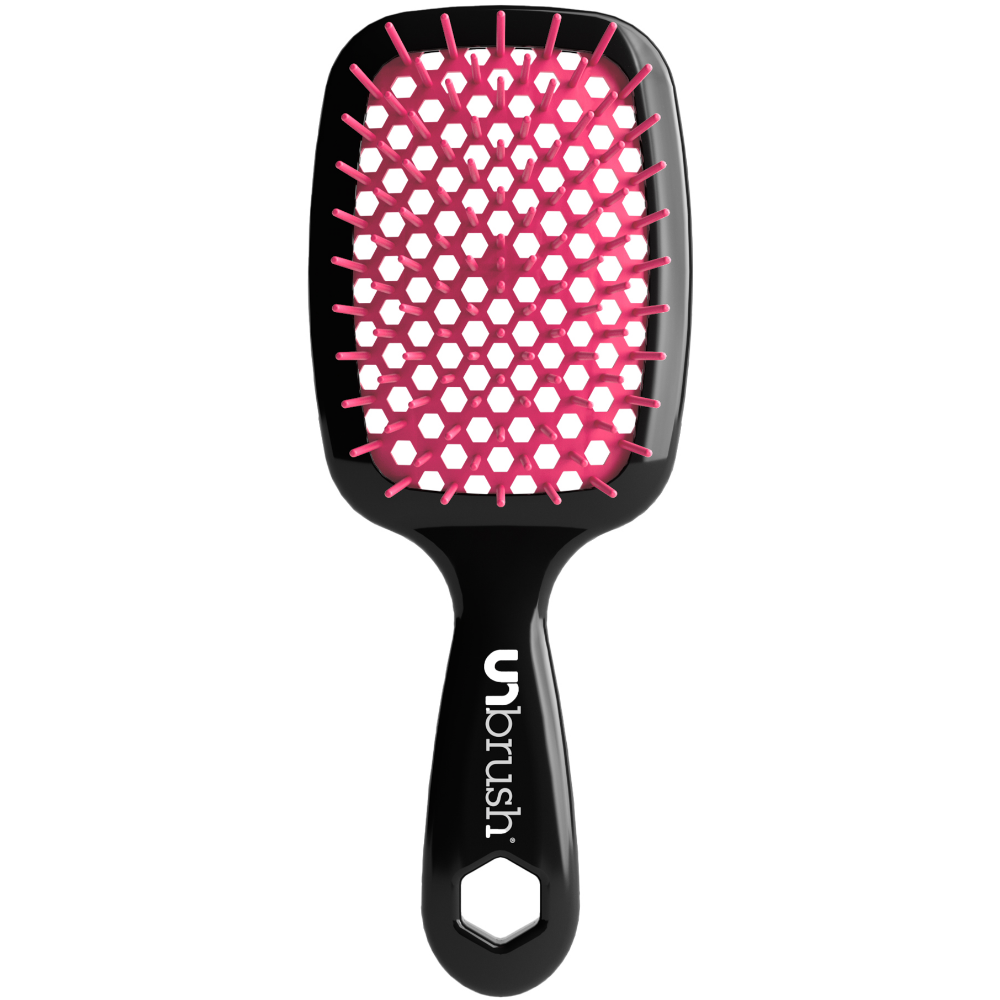 UNbrush Detangling Hair Brush Cherry Pink