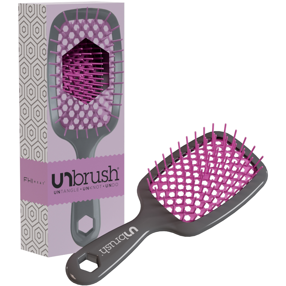 UNbrush Detangling Hair Brush Orchid Lavender