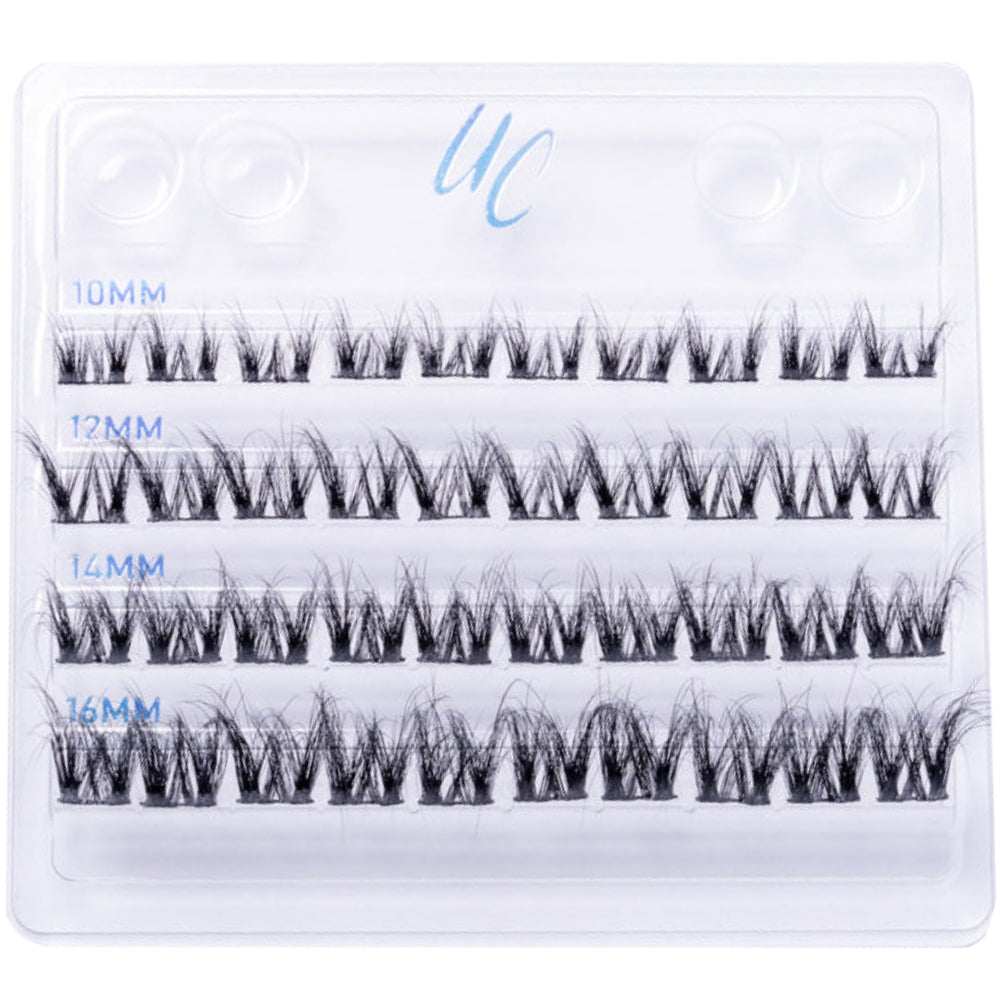 Unicorn Cosmetics For Fluff Sake Unbearlievable DIY Individual Lash Clusters Black