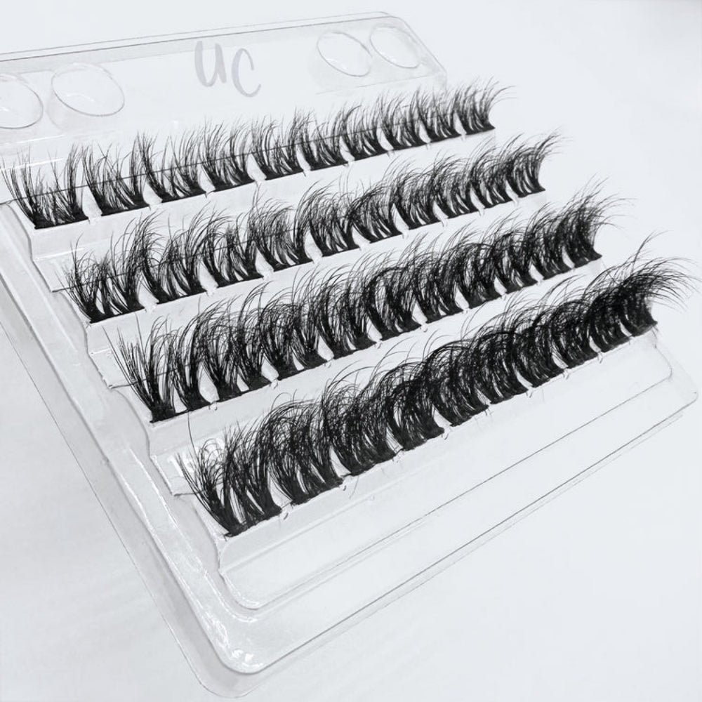 Unicorn Cosmetics For Fluff Sake Unbearlievable DIY Individual Lash Clusters Black