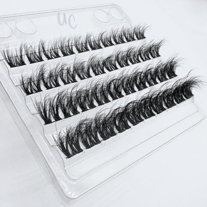 Unicorn Cosmetics For Fluff Sake Unbearlievable DIY Individual Lash Clusters Black