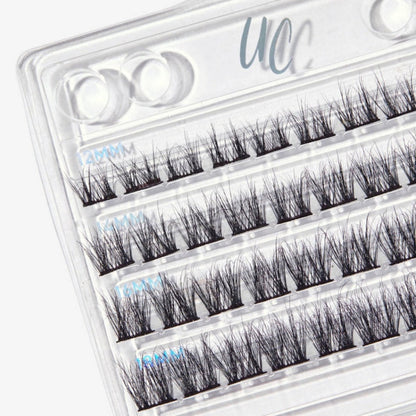 Unicorn Cosmetics Don't Give A Fluff Unbearlievable DIY Individual Lash Clusters Black