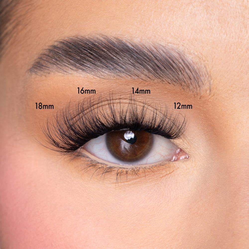 Unicorn Cosmetics Don't Give A Fluff Unbearlievable DIY Individual Lash Clusters Black