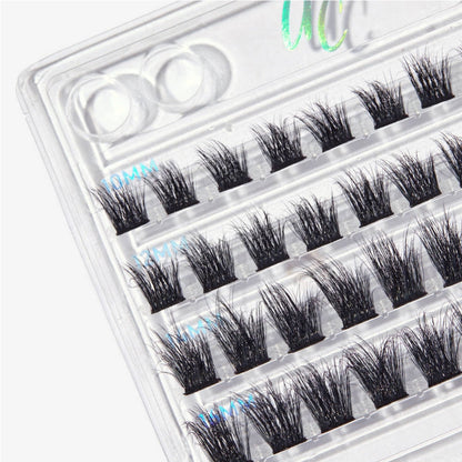 Unicorn Cosmetics No Fluffs Given Unbearlievable DIY Individual Lash Clusters Black