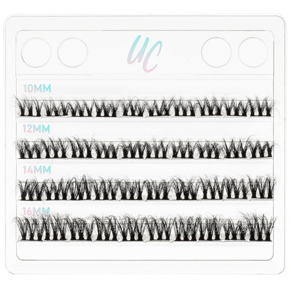 Unicorn Cosmetics Shut The Fluff Up Unbearlievable DIY Individual Lash Clusters Black