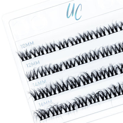 Unicorn Cosmetics Shut The Fluff Up Unbearlievable DIY Individual Lash Clusters Black