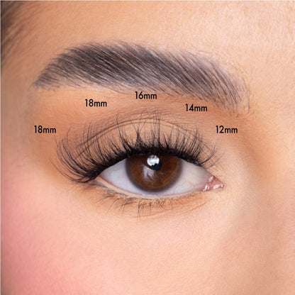 Unicorn Cosmetics What The Fluff Up Unbearlievable DIY Individual Lash Clusters Black