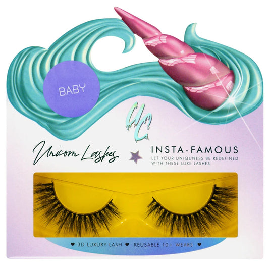 Unicorn Cosmetics Baby Unicorn Strip Lashes Black