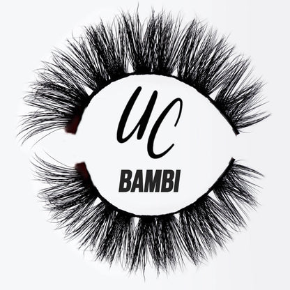 Unicorn Cosmetics Bambi Unicorn Strip Lashes Black