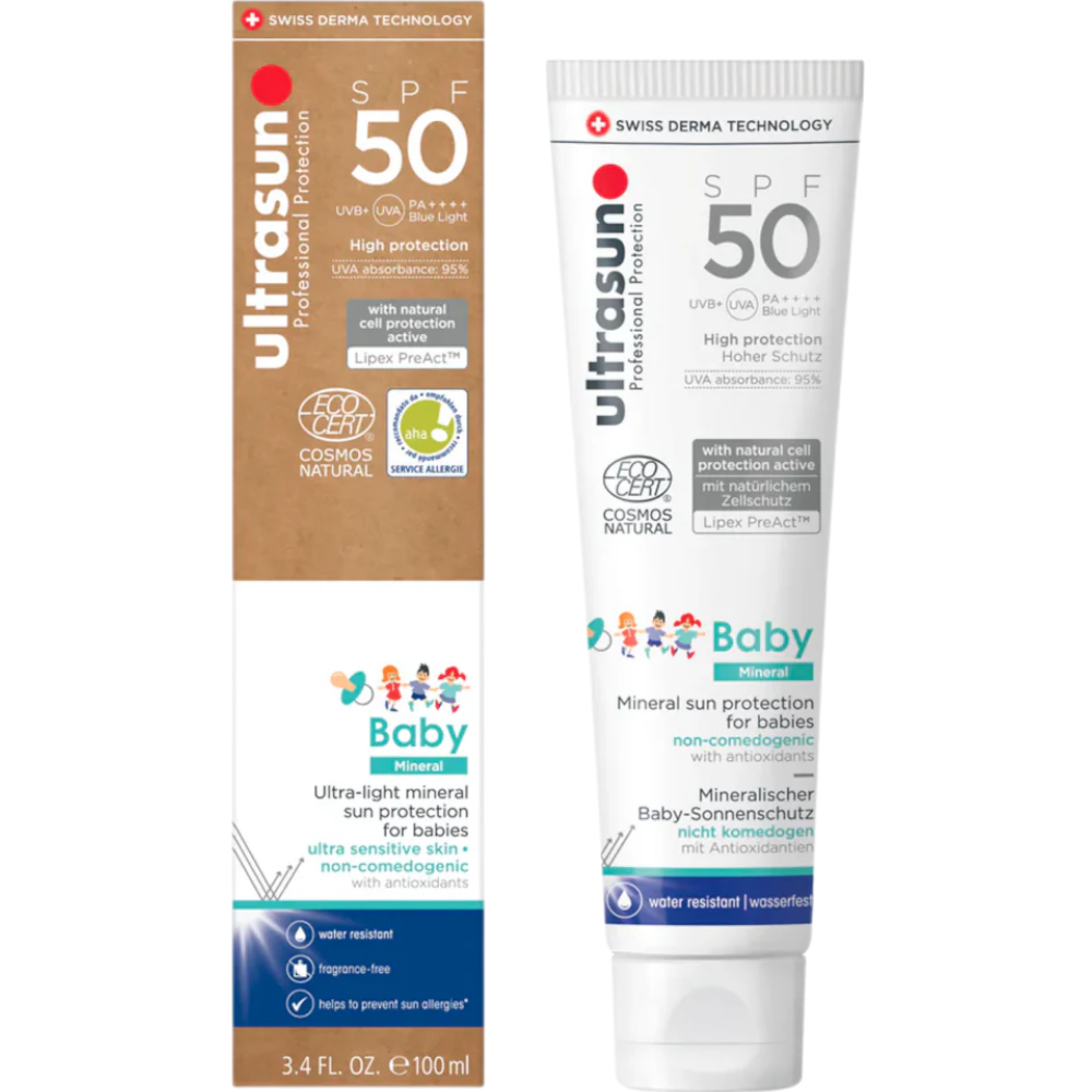 Ultrasun Mineral Baby Sun Protection PA++++ SPF50 100ml