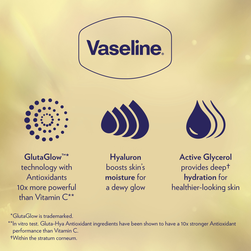 Vaseline Gluta-Hya Flawless Glow Serum-In-Lotion 200ml