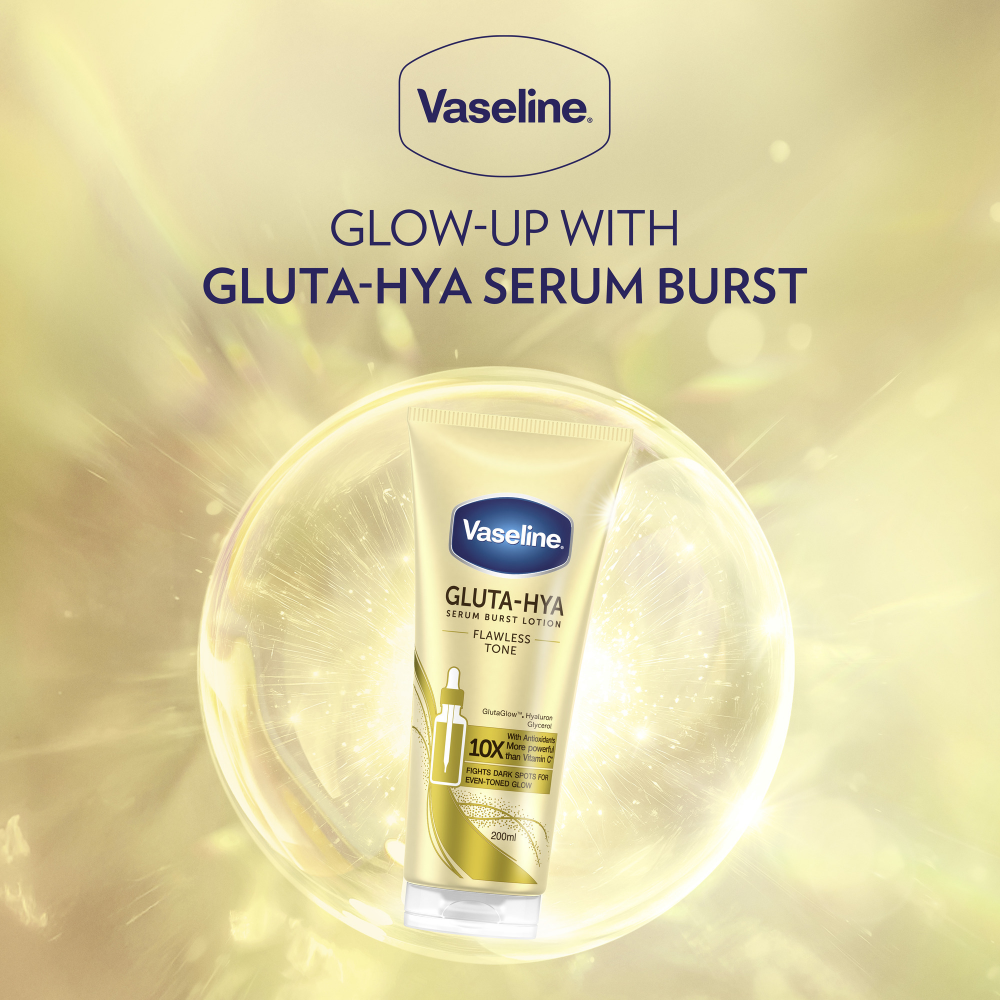 Vaseline Gluta-Hya Flawless Glow Serum-In-Lotion 200ml