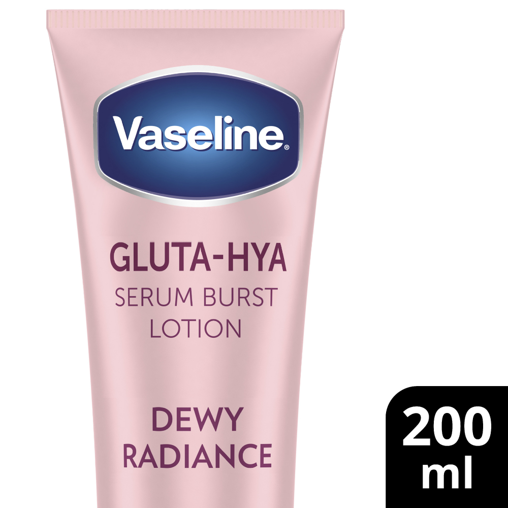 Vaseline Gluta-Hya Dewy Radiance Serum Burst Lotion 200ml