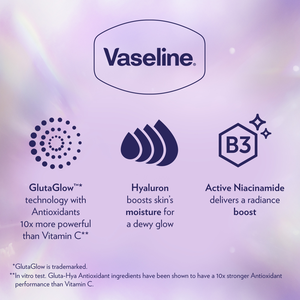 Vaseline Gluta-Hya Dewy Radiance Serum Burst Lotion 200ml