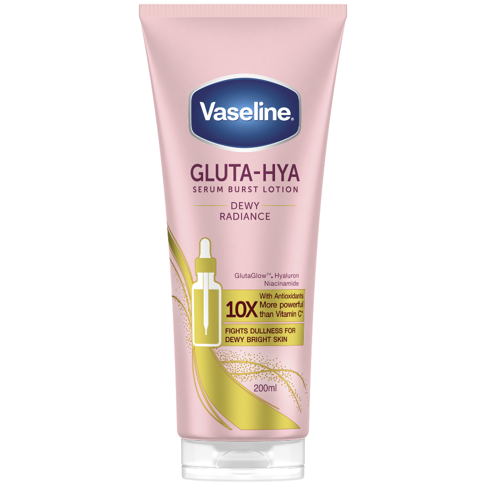 Vaseline Gluta-Hya Dewy Radiance Serum Burst Lotion 200ml